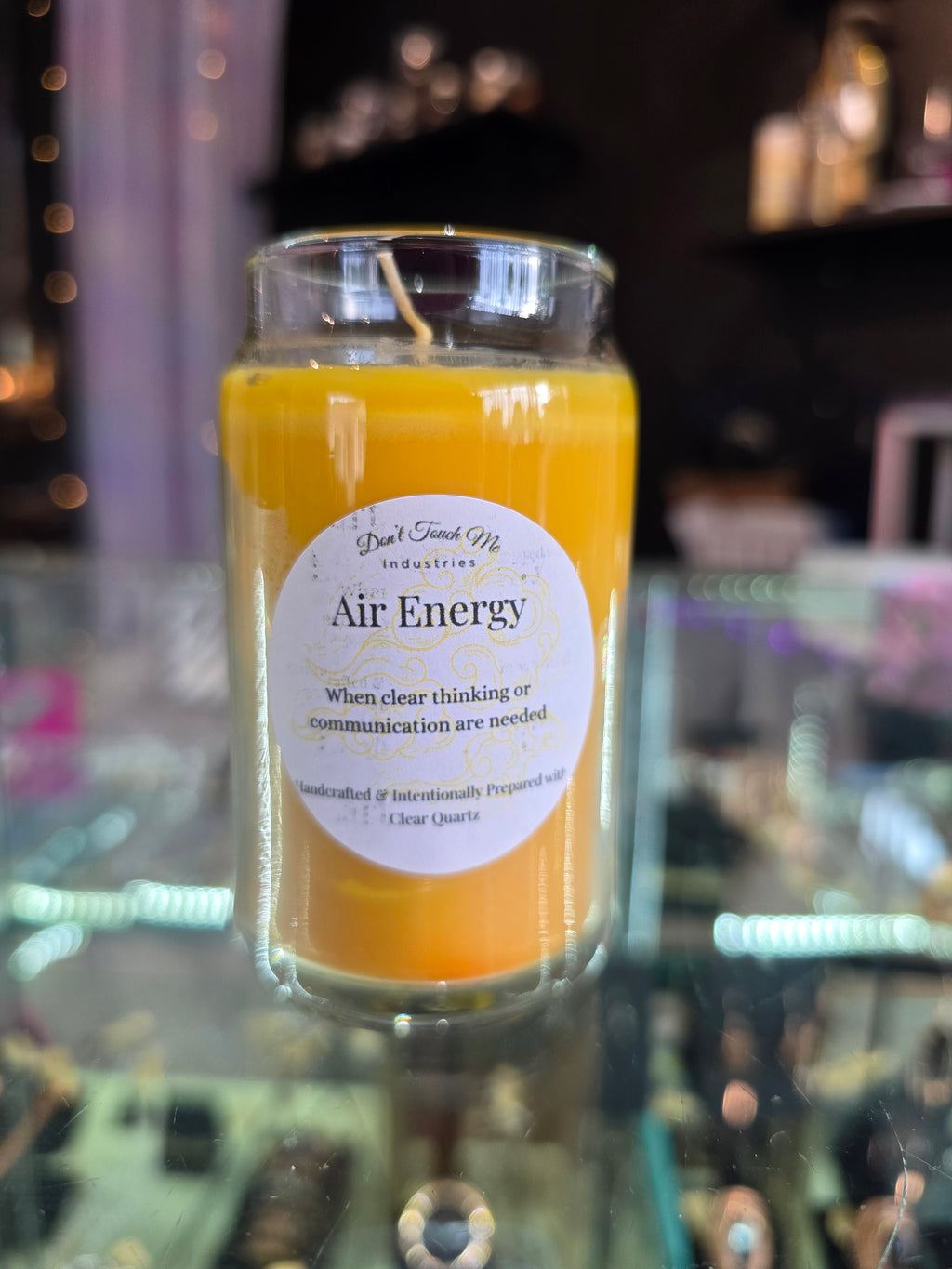 Air Energy Ritual Candle – Clarity & Communication