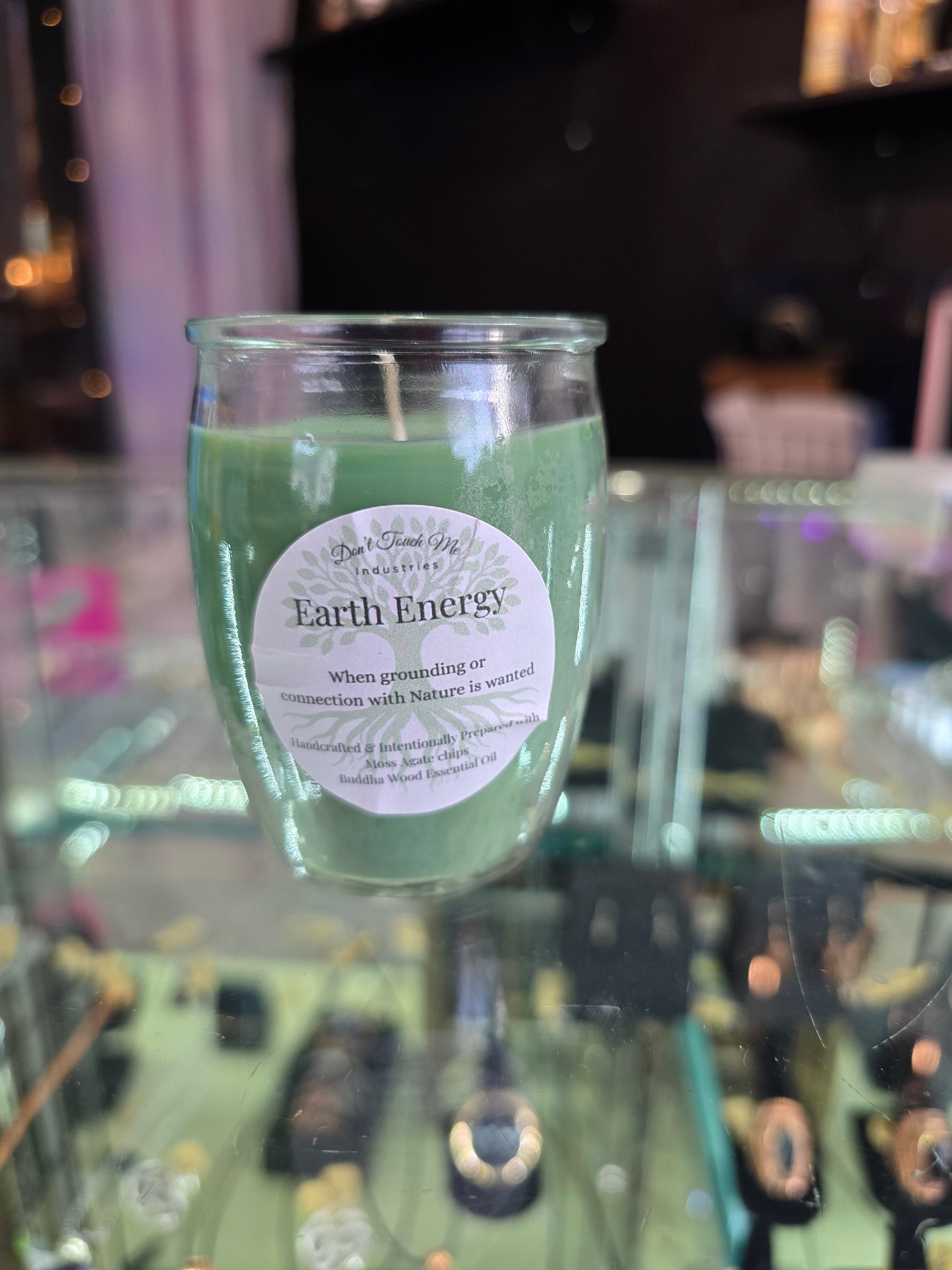 Earth Ritual Candle – Grounding & Prosperity