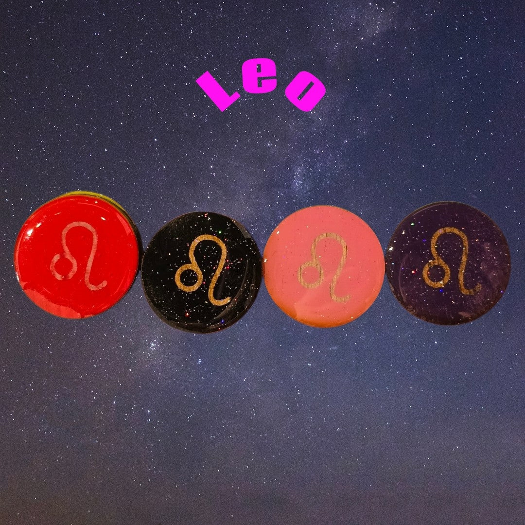 Astrology Handmade Resin Pins