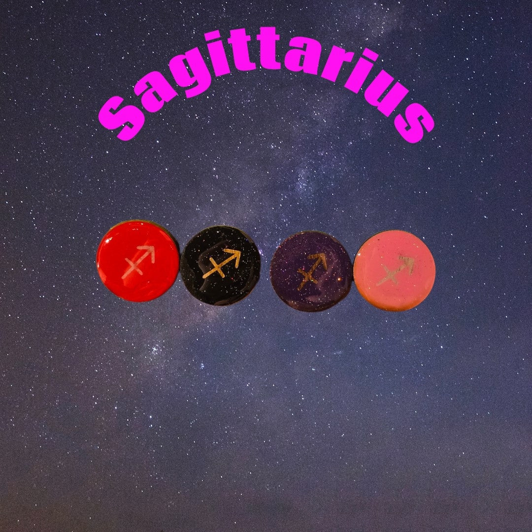 Astrology Handmade Resin Pins