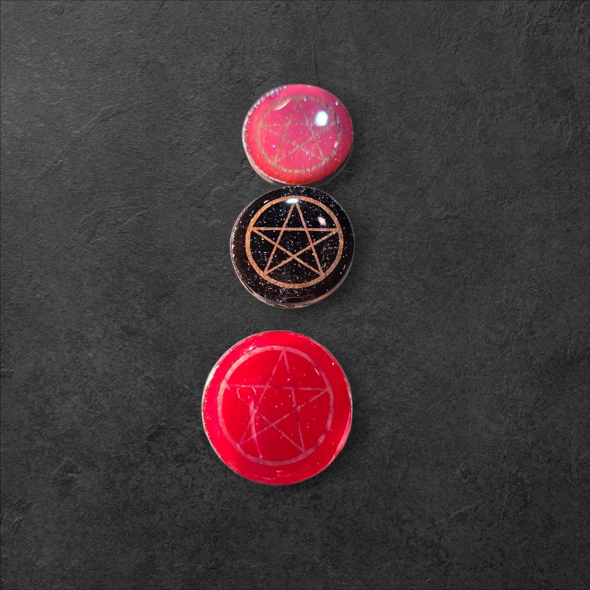 Witchy Handmade Resin Pins