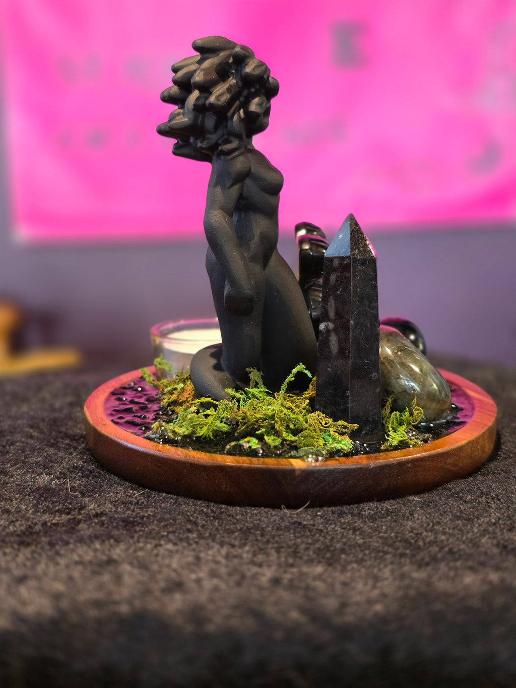 Medusa's Garden Gemstone Altar