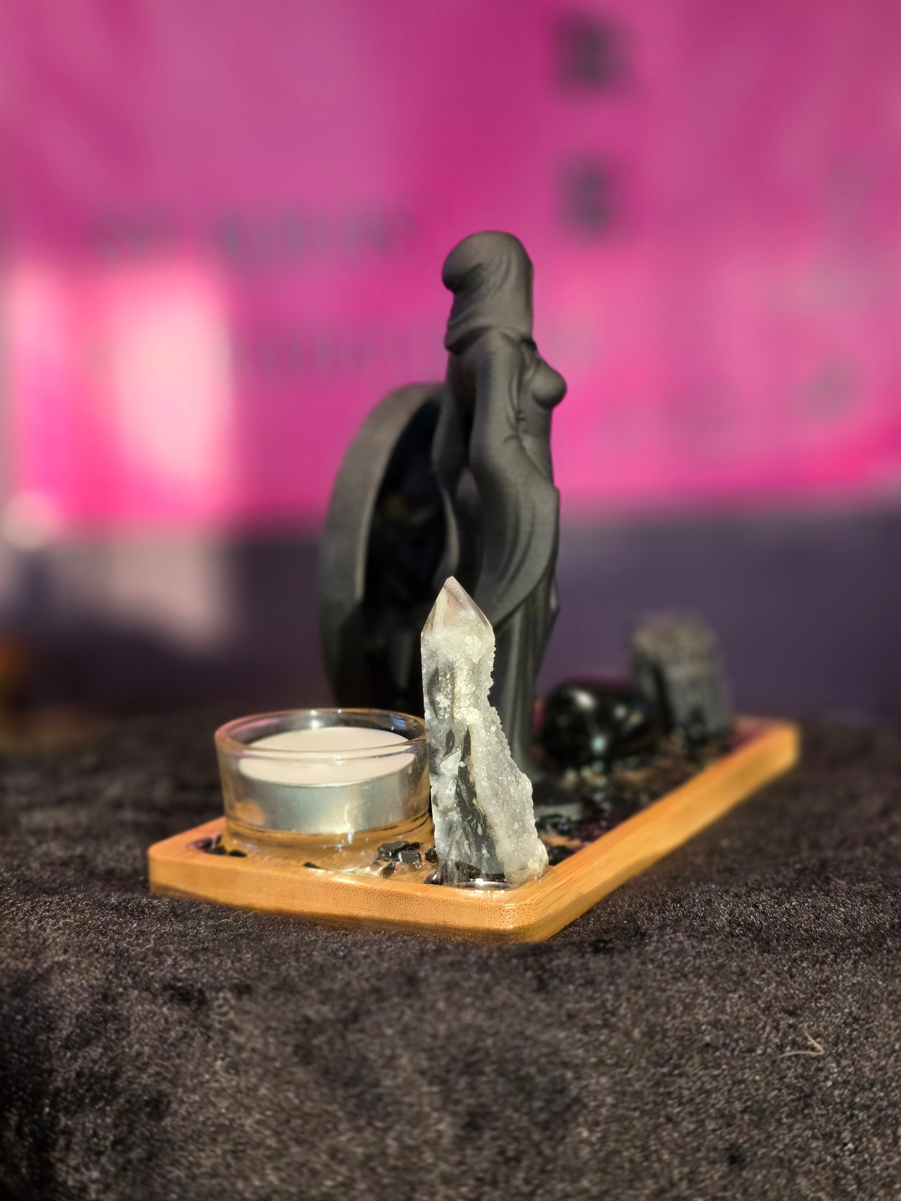 Shadow Veil Gemstone Altar