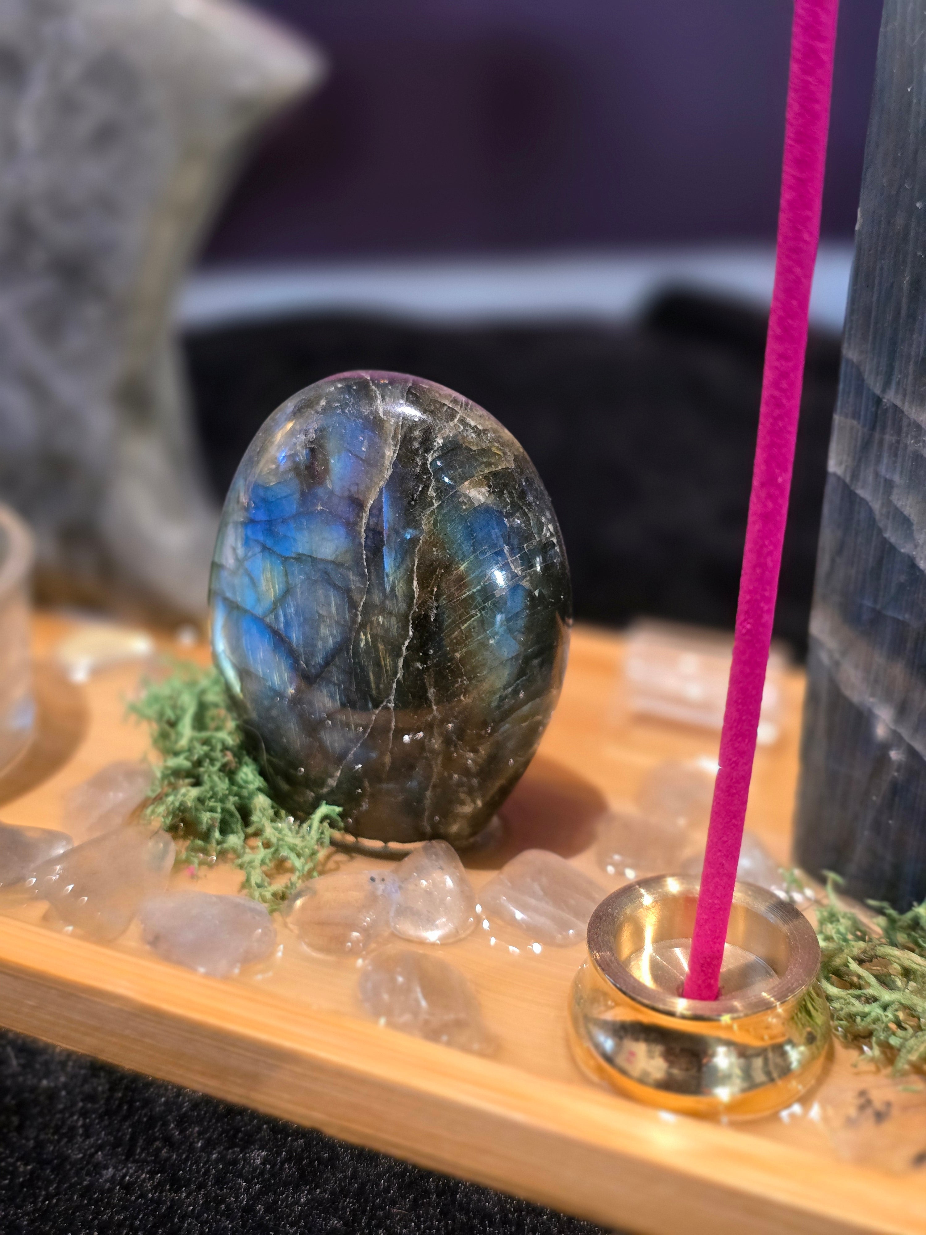 Labradorite Gemstone Altar