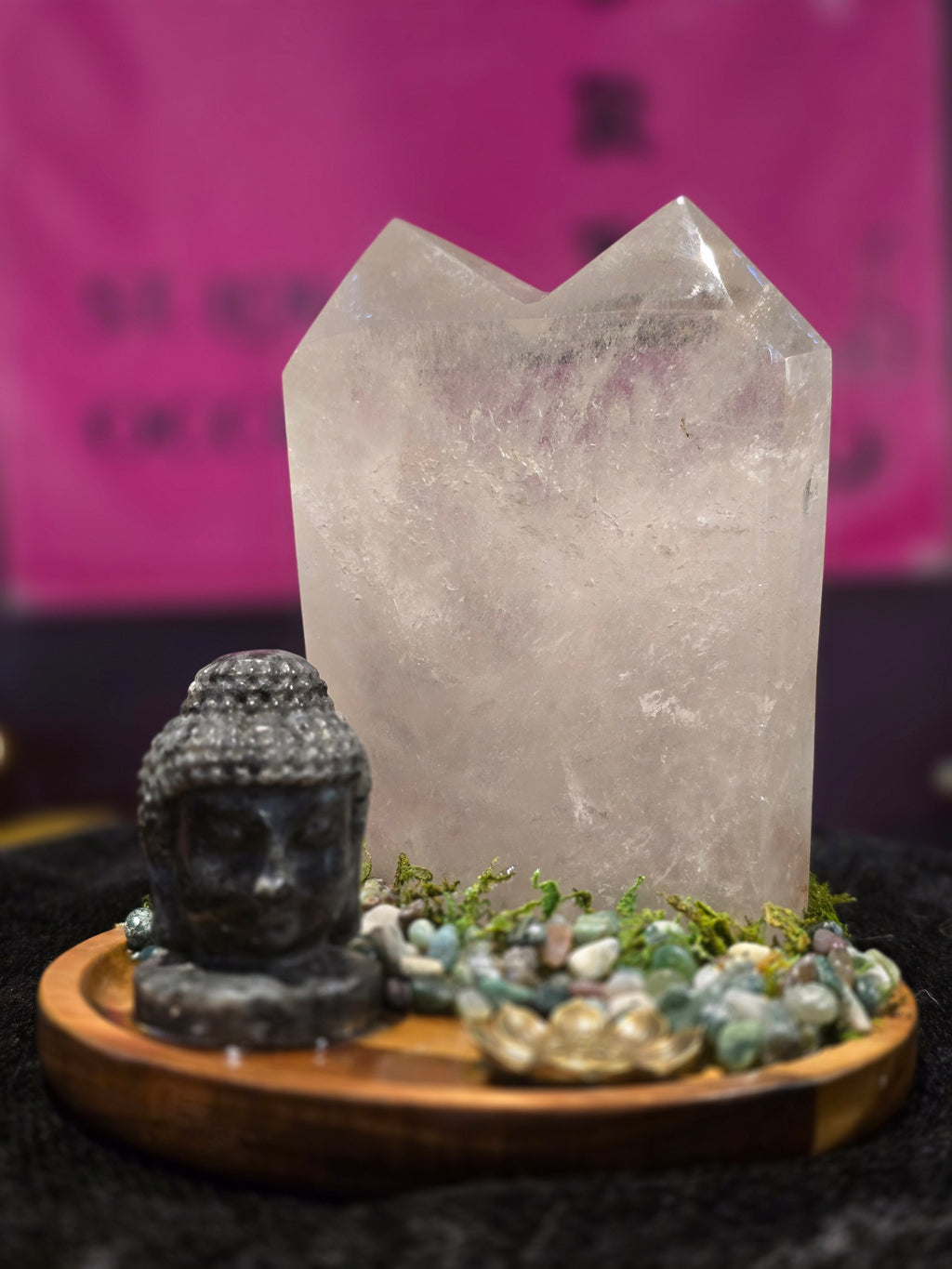 Zen Flow Gemstone Altar