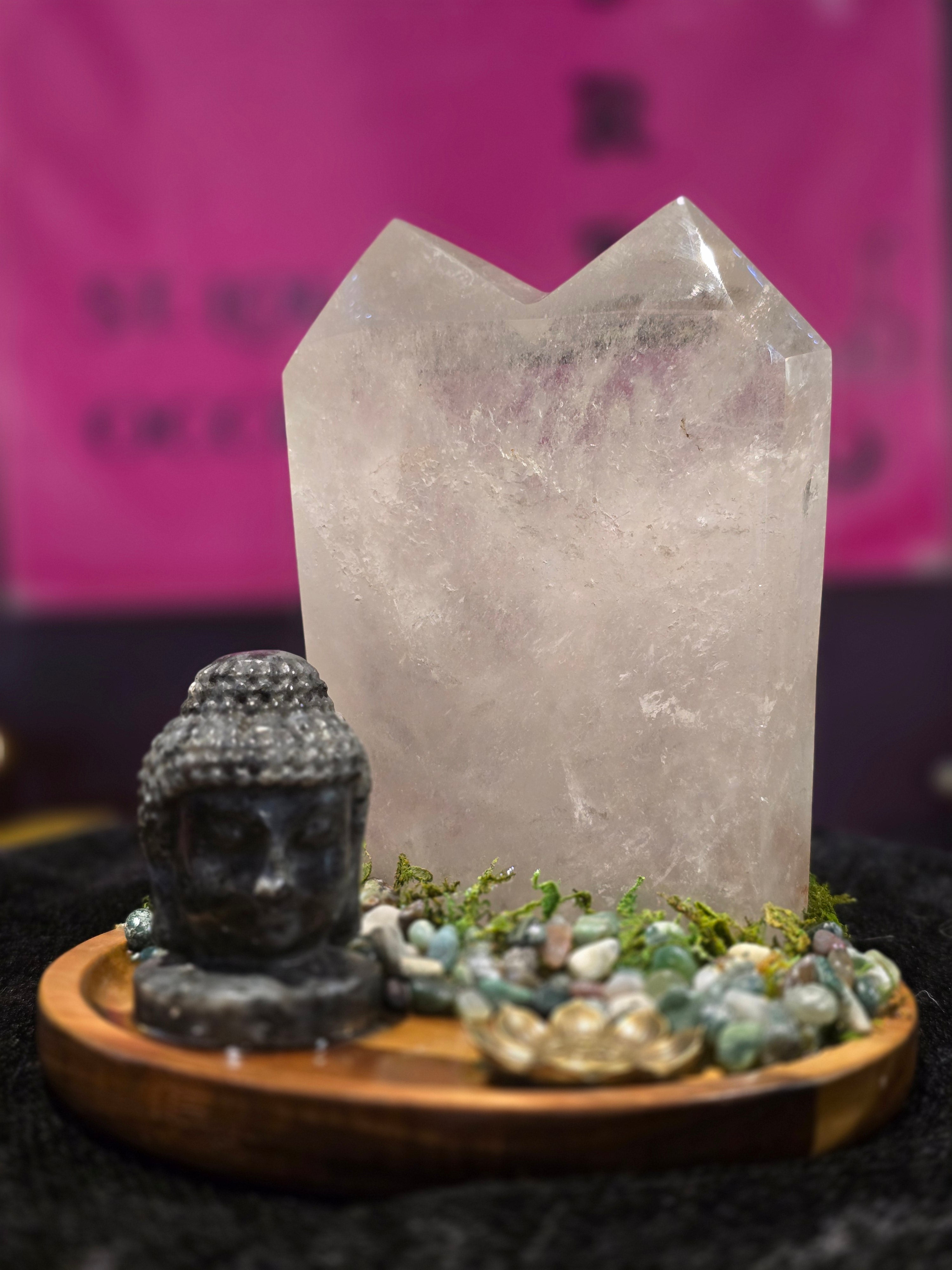 Zen Flow Gemstone Altar