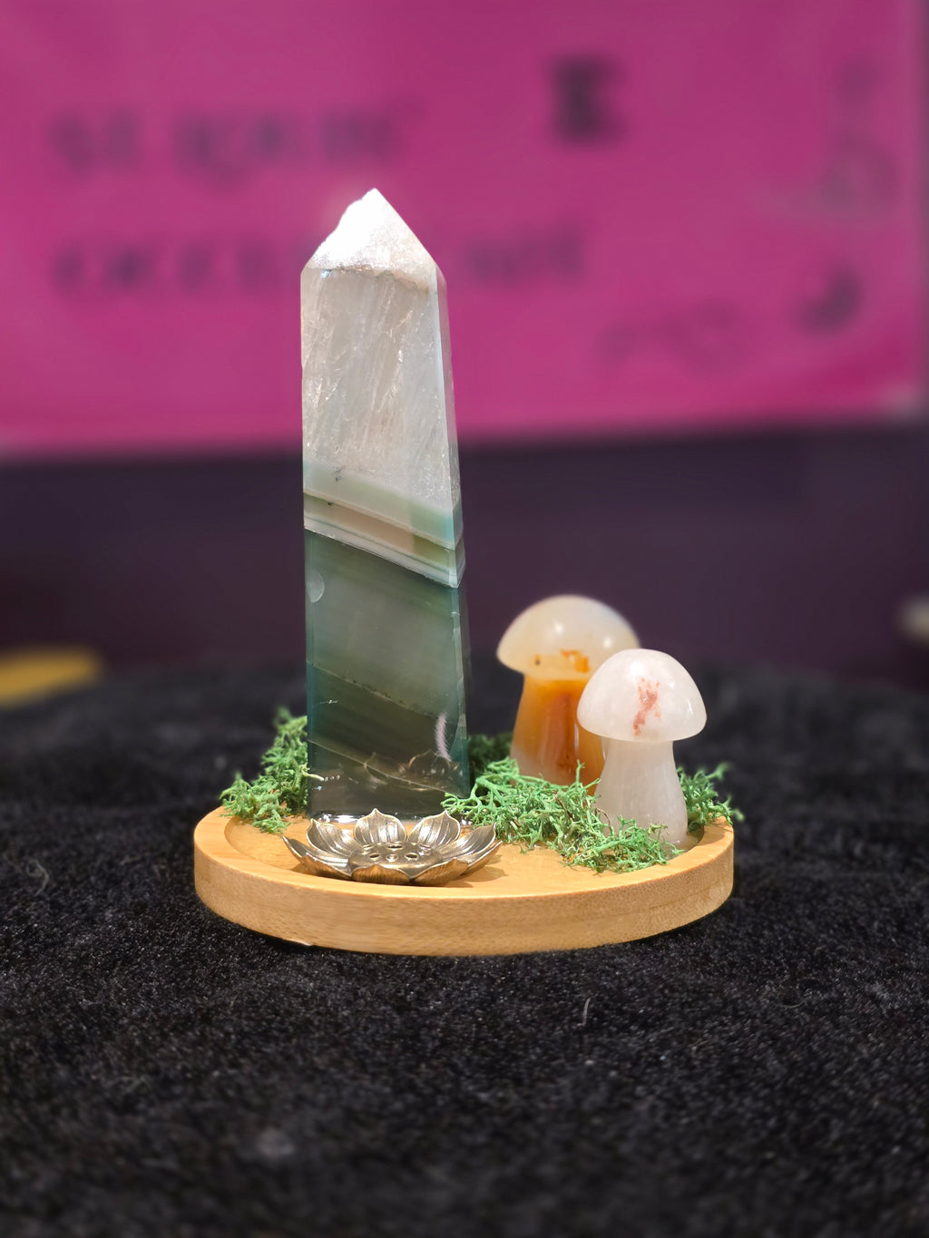 Forest Floor Gemstone Altar