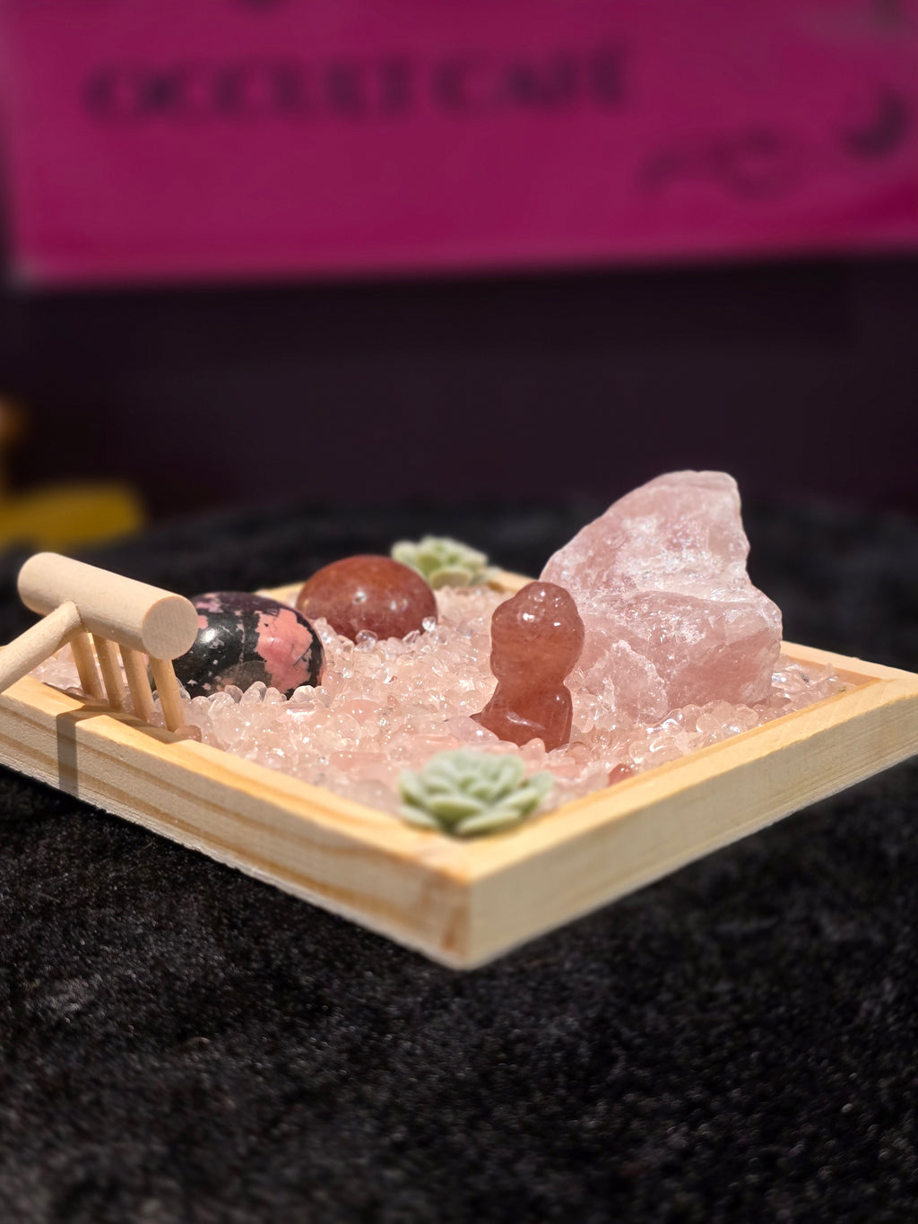 Crystal Zen Garden Gemstone Altar Kit