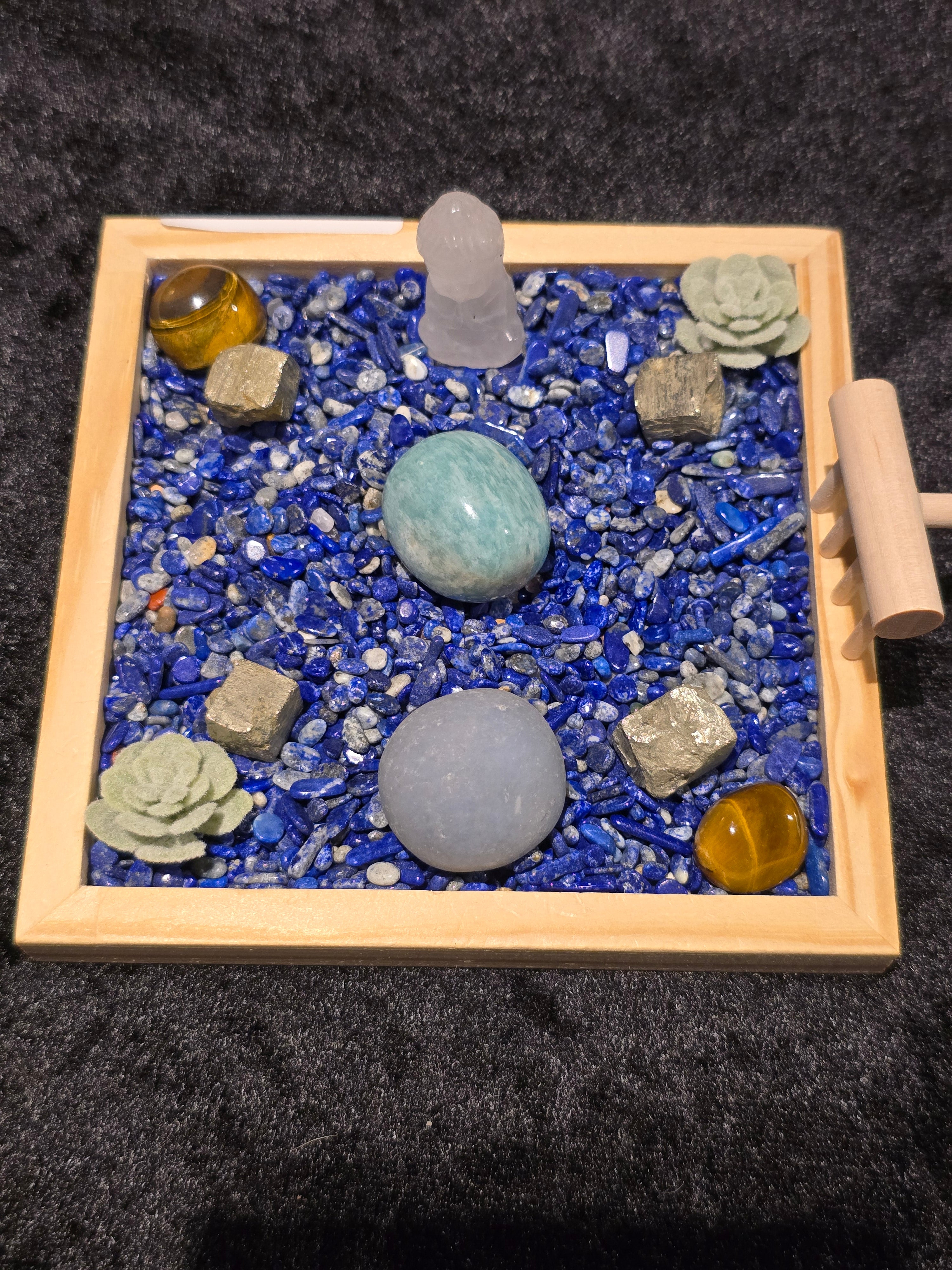 Crystal Zen Garden Gemstone Altar Kit