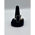 Obsidian Coffin Box Ring Size 12 - Alloy - LR57