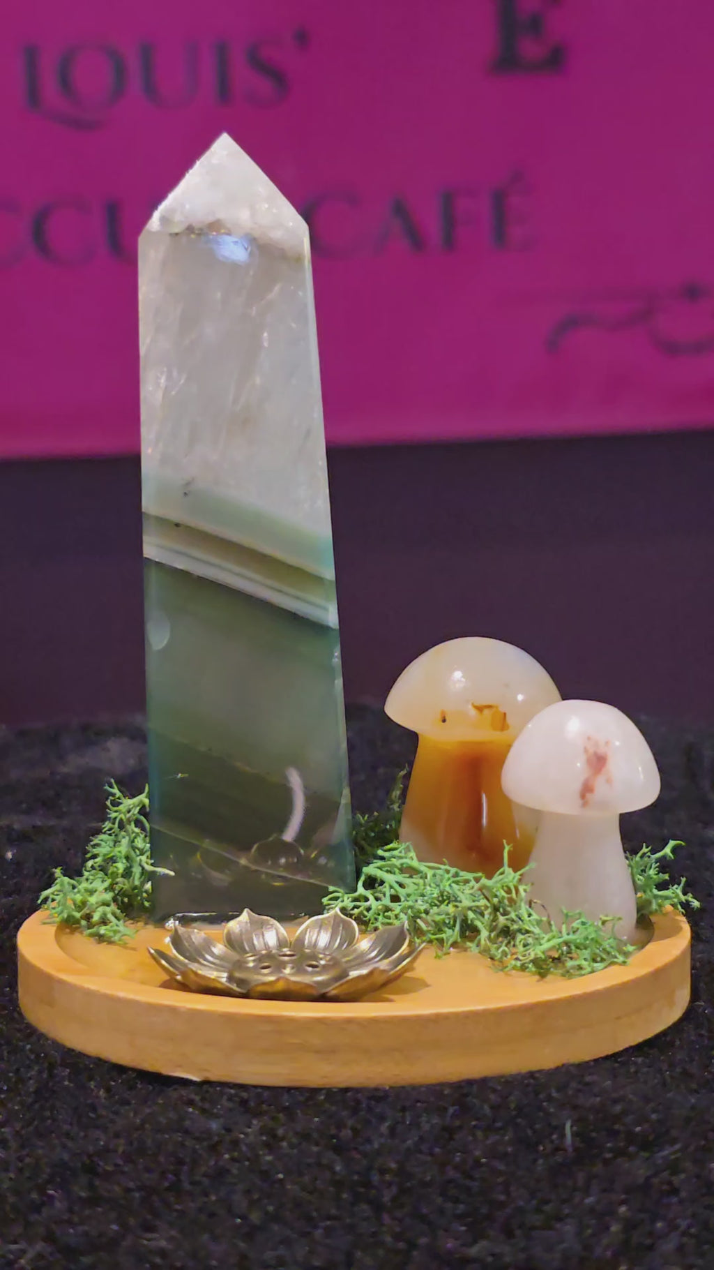 Forest Floor Gemstone Altar