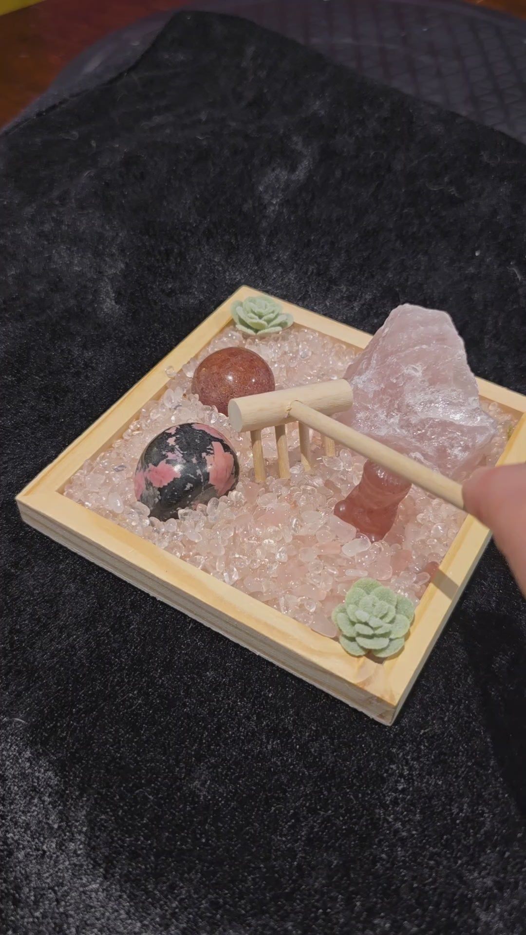 Crystal Zen Garden Gemstone Altar Kit
