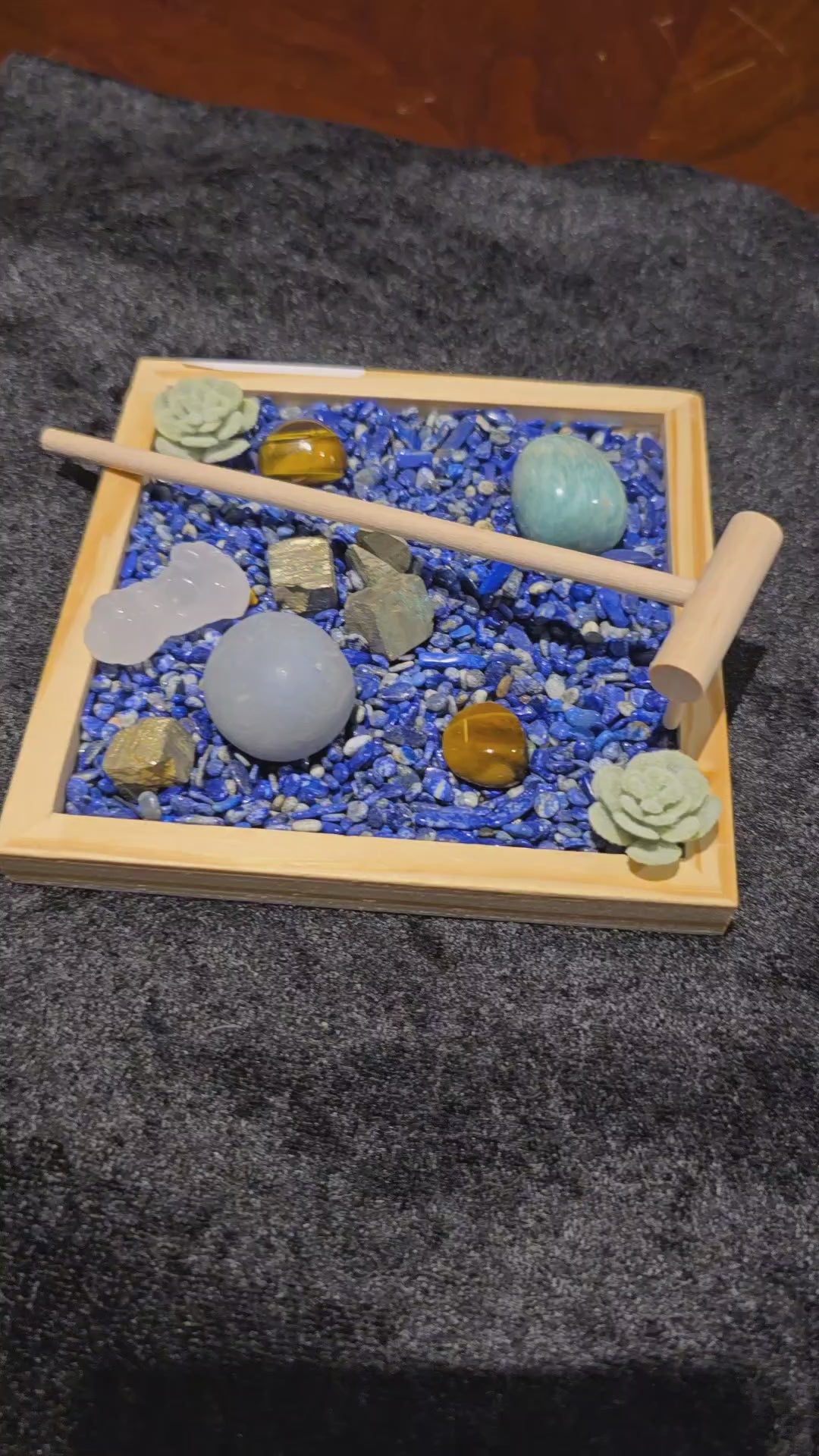 Crystal Zen Garden Gemstone Altar Kit