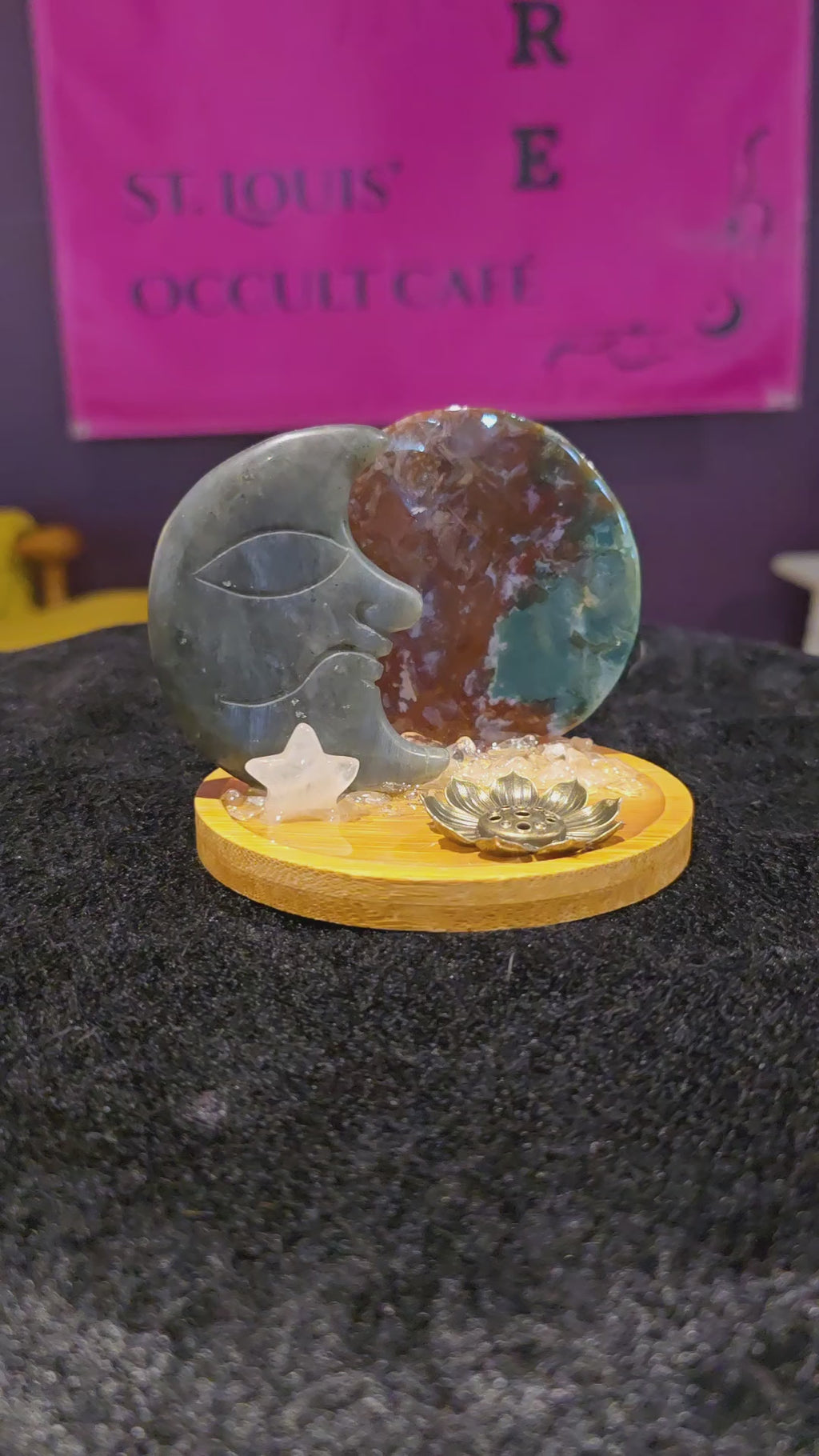 Moon Whisper Gemstone Altar